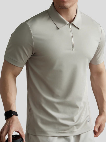 PerformancePro Piqué Short Sleeve Half Zip Polo